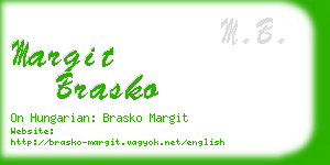 margit brasko business card